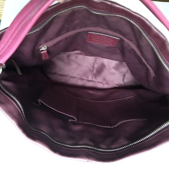 Coach Park Quilted Colorblock Crossbody Satchel Practical Vibrant Statement Bag - Picture 14 of 15